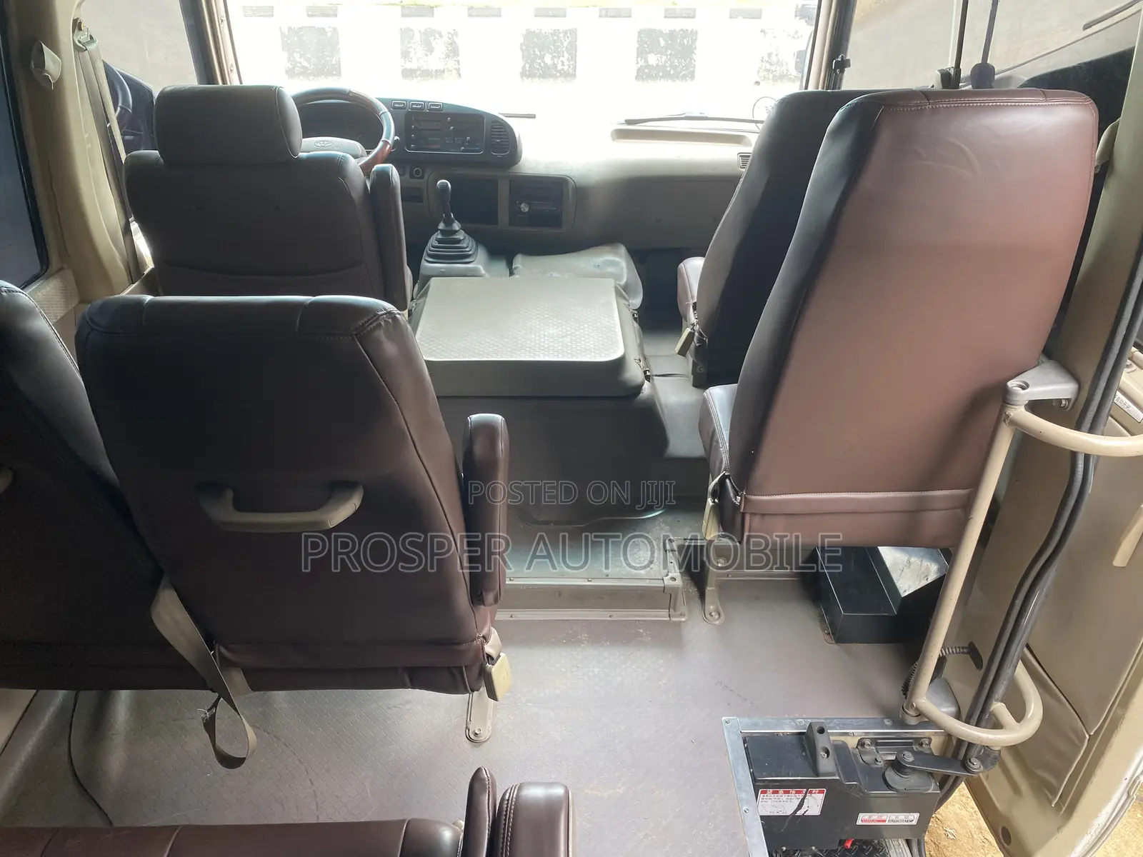 Toyota Coaster 2018 Brown