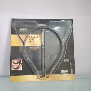 Flash Cat Eye Liquid Eyeliner+Removable Wing Stencil