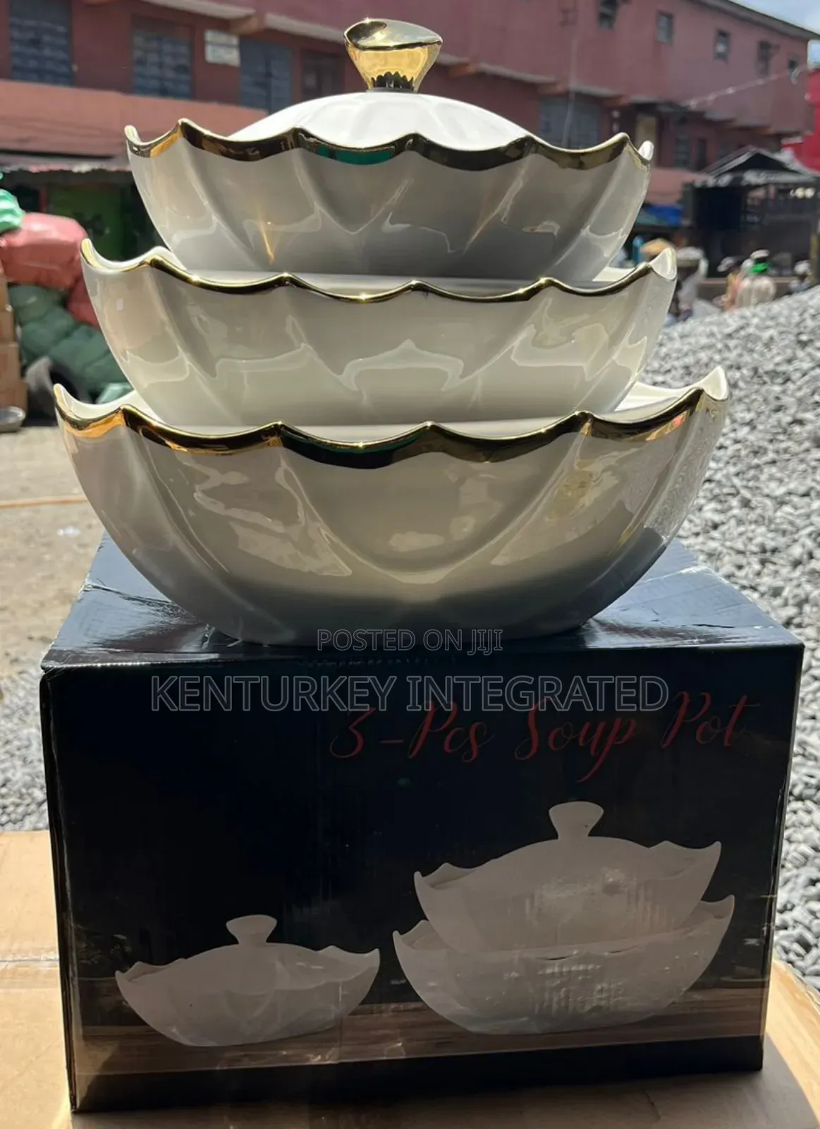 3-PCS Quality Soup Pot