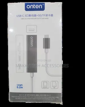 Photo - Onten Otn-9597 Usb-C to 3 Ports Hub With Card Reader