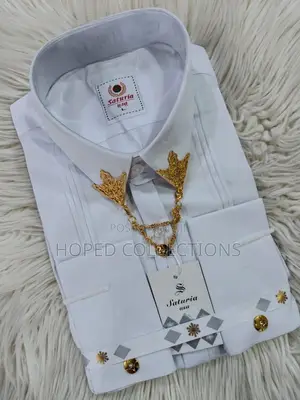 White Saturia Men Shirt