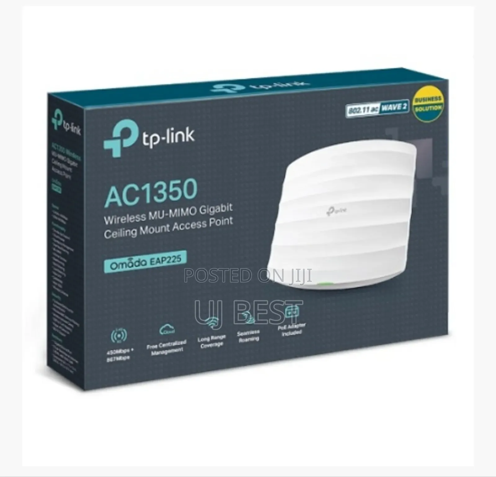 Tp-Link Ac1350 Gigabit Ceiling Mount Access Point – Eap225
