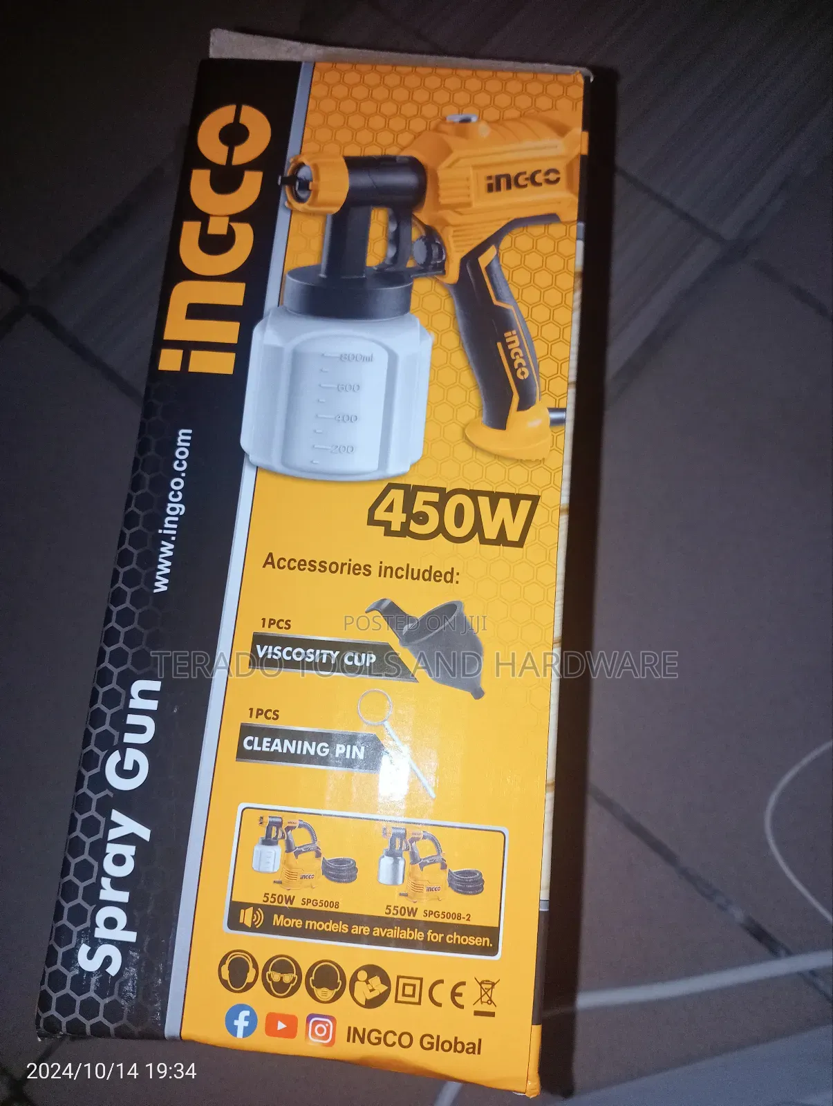 Electric Spray Gun