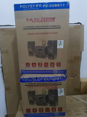 Polystar 2.1ch Mega Bass Performance (Audio Excellent )