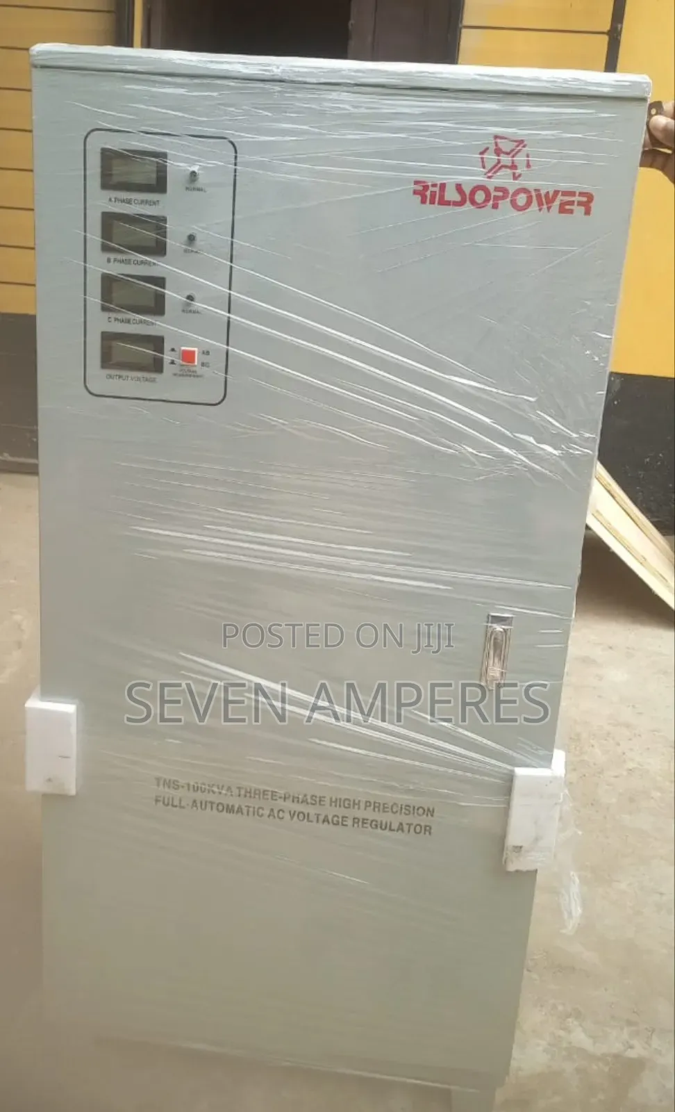 Rilsopower 100kva 3phase Servo Stabilizer