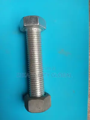 M20x100 Mile Steel Bolt And Nut Available