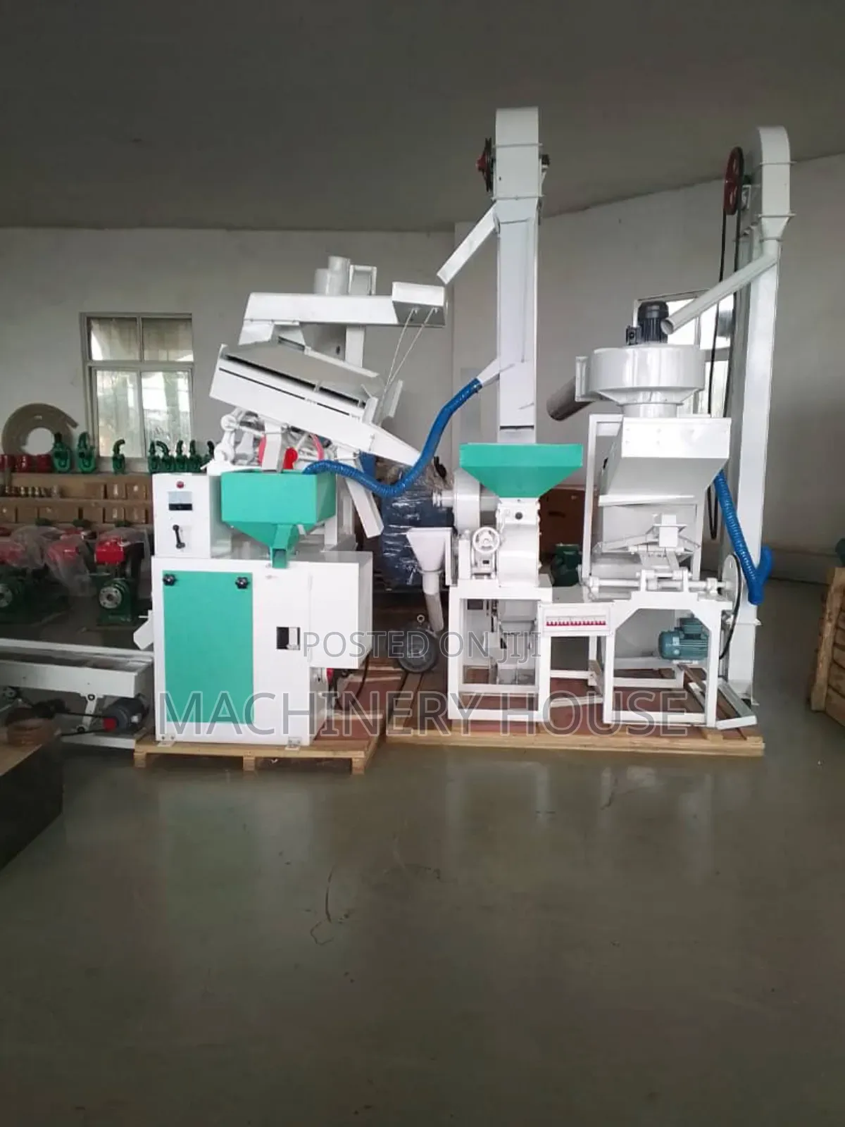 Integrated Rice Processing Machines