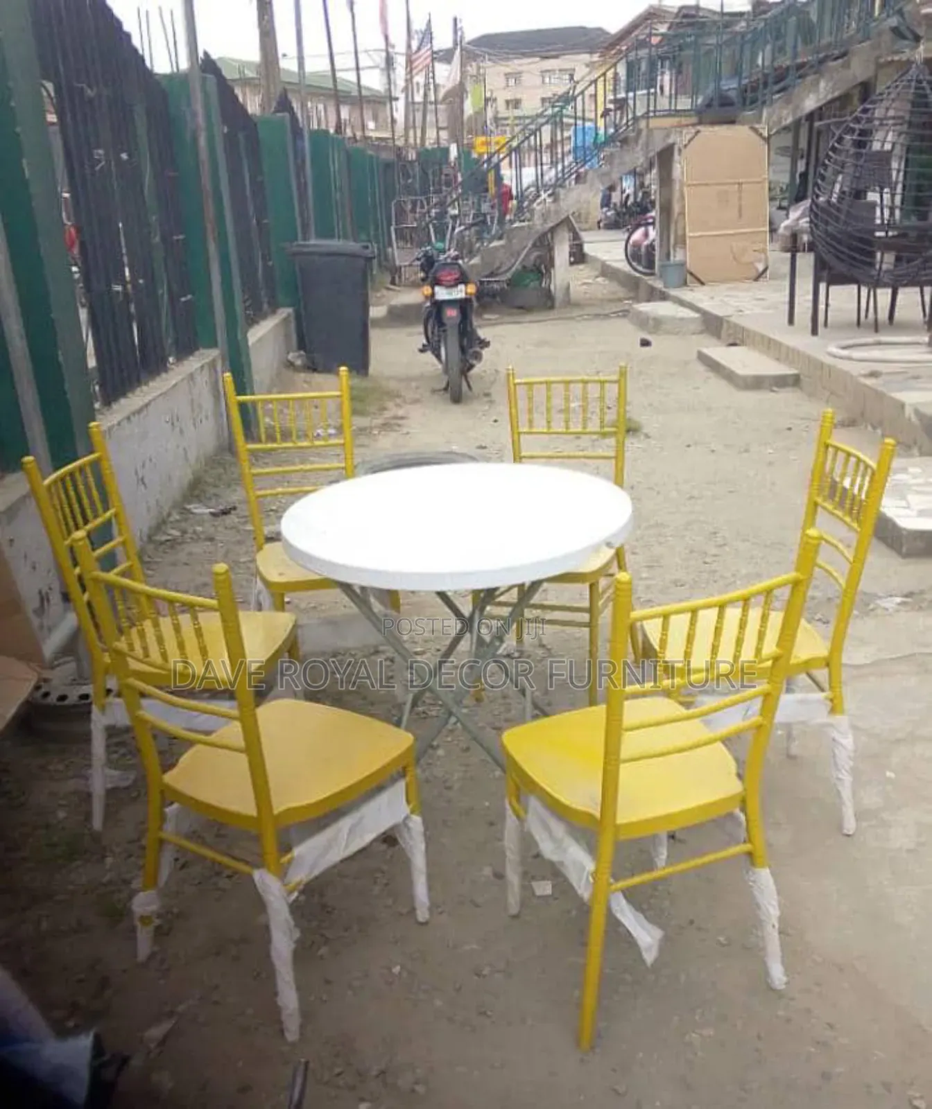 Quality Chevery Chairs and Table.