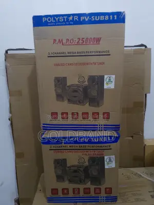 Polystar 2.1ch Home Theater System (FM Tuner)