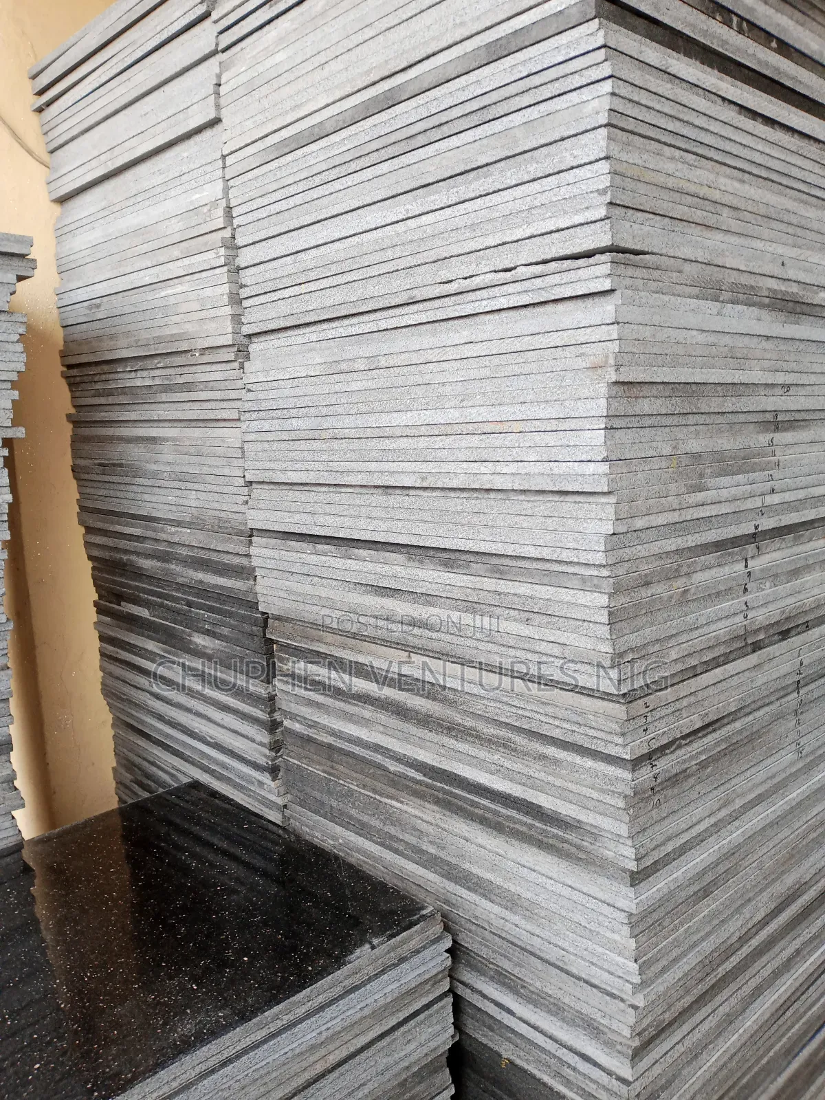 Black Galaxy 60by60 1.2 Cm Tickness Granite Tiles