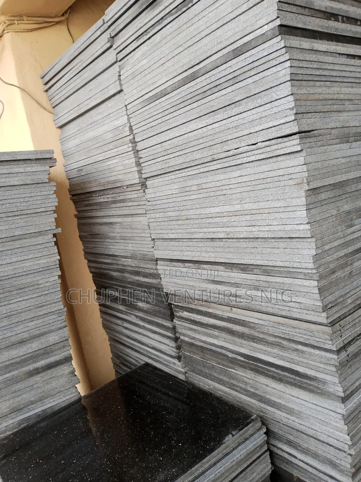 Black Galaxy 60by60 1.2 Cm Tickness Granite Tiles