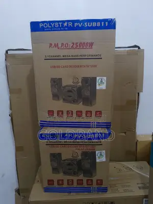 Polystar 2.1ch Sound Symphony Mega Bass Performance