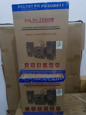2.1ch Polystar Music Magic Home Theater Systems Pv-Sub811