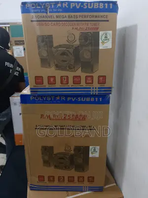 2.1ch Polystar Home Theater Systems (DJ Effect)