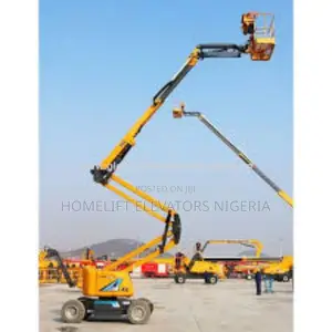 Articulated Towable Boom Lift For Construction Warehouse
