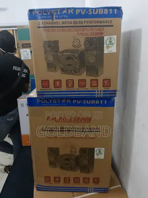 2.1ch Polystar Sound Sational Home Theater Systems