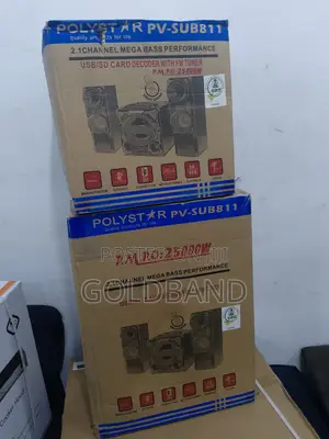 2.1ch Polystar Beat Bliss Home Theater Systems