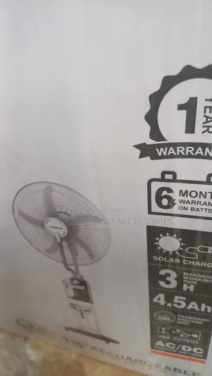 18" Lontor Rechargeable Mist Fan