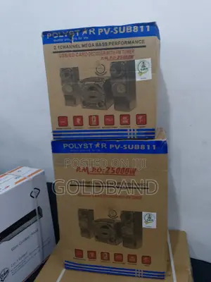 2.1ch Polystar Sound Wave Home Theater Systems
