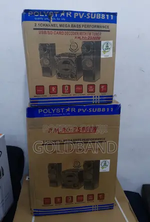 2.1ch Polystar Home Theater Systems With Good Sound Quality