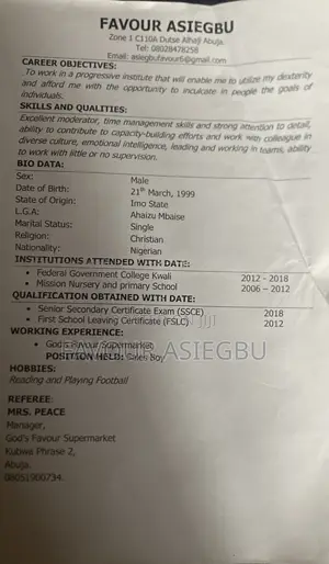 Job Employment