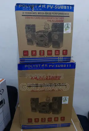 2.1ch Polystar Music Magic Home Theater Systems