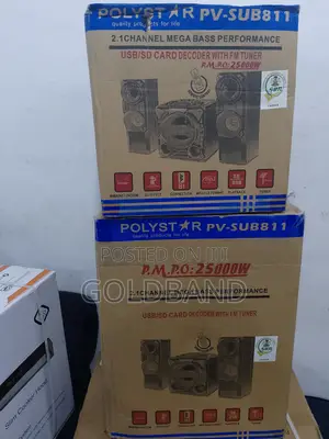 2.1ch Polystar Sound Spectacle Home Theater Systems