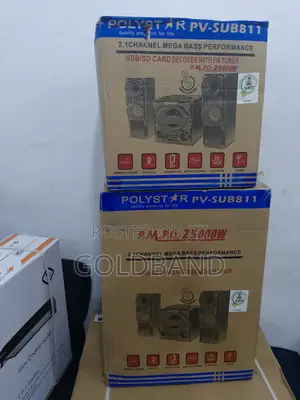 2.1ch Polystar Home Theater Systems (Mp3 Format)