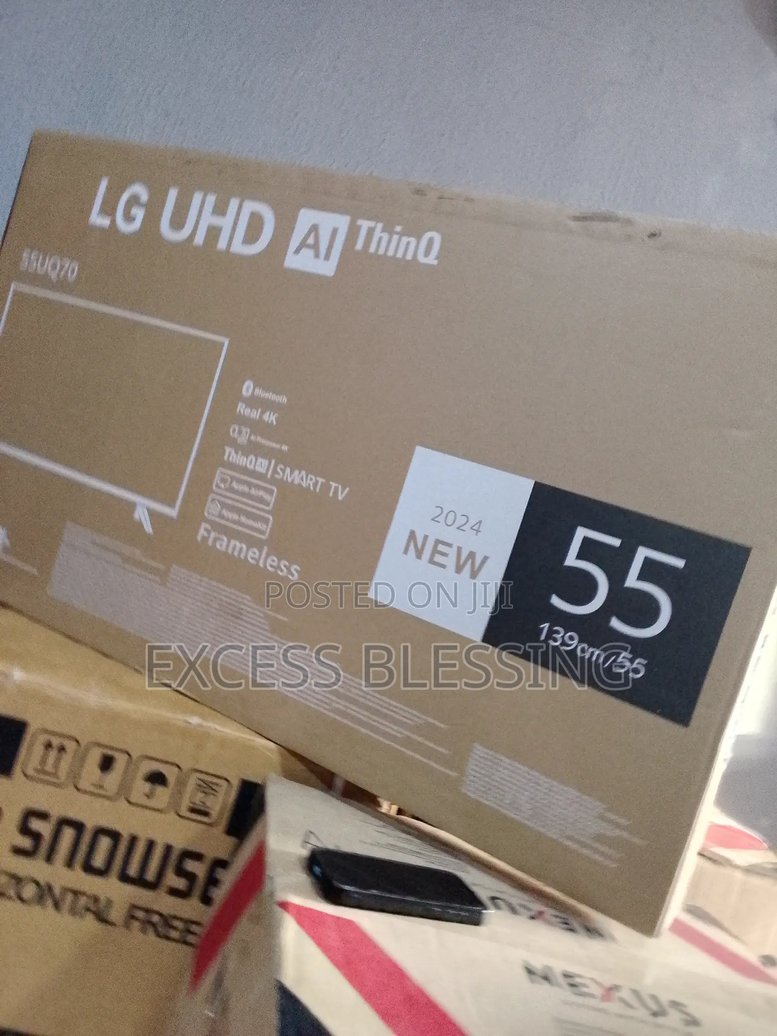 LG Smart 55 Inches Frameless Television-55uq70