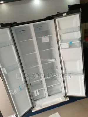 Standard Black Side by Side Polystar 436l Refrigerator