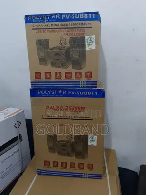 2.1ch Polystar Powerful Bass Home Theater Systems