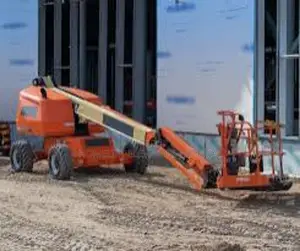 Articulated Towable Boom Lift for Construction Warehouse