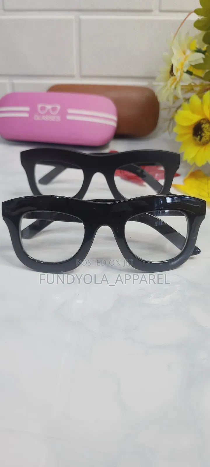 Thick Frame Extra Clear Eyeglass
