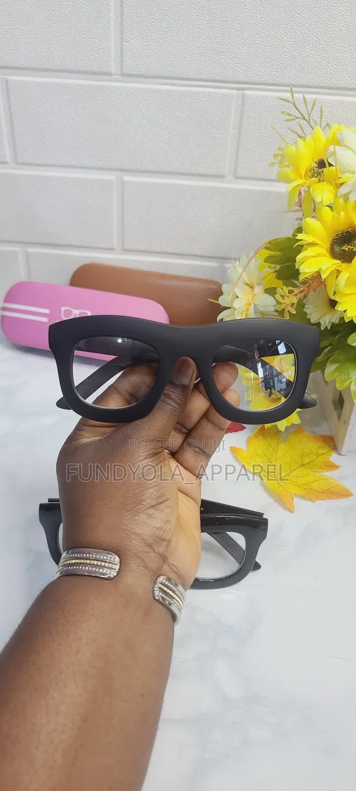 Thick Frame Extra Clear Eyeglass