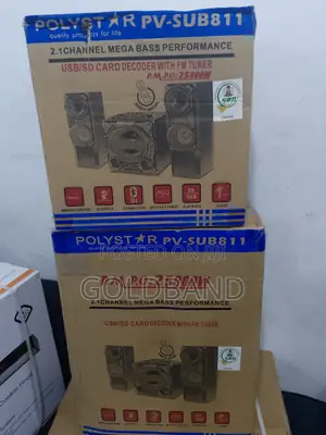 2.1ch Polystar Pure Wave Home Theater Systems