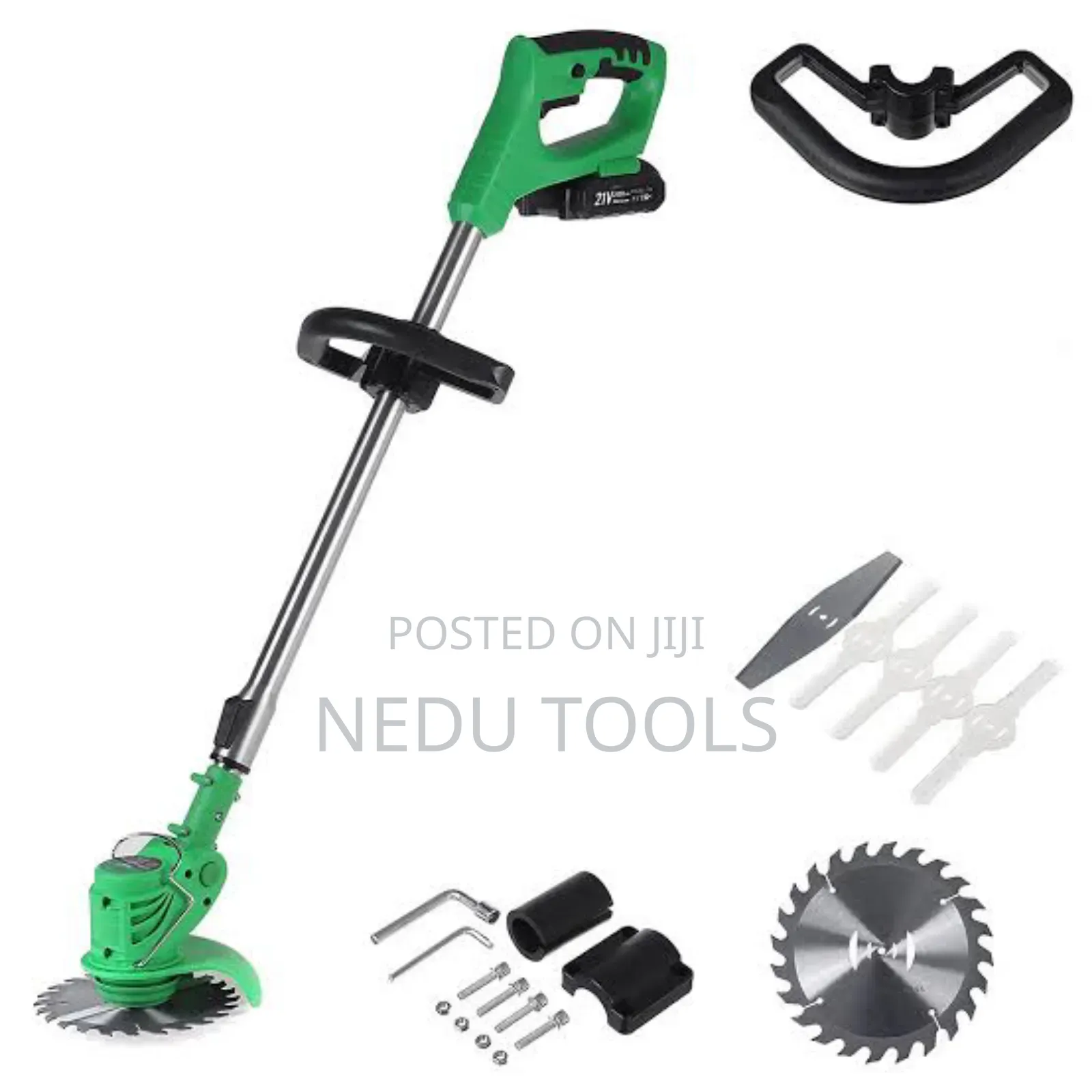 Double Battery Cordless Bush Cutting Machine