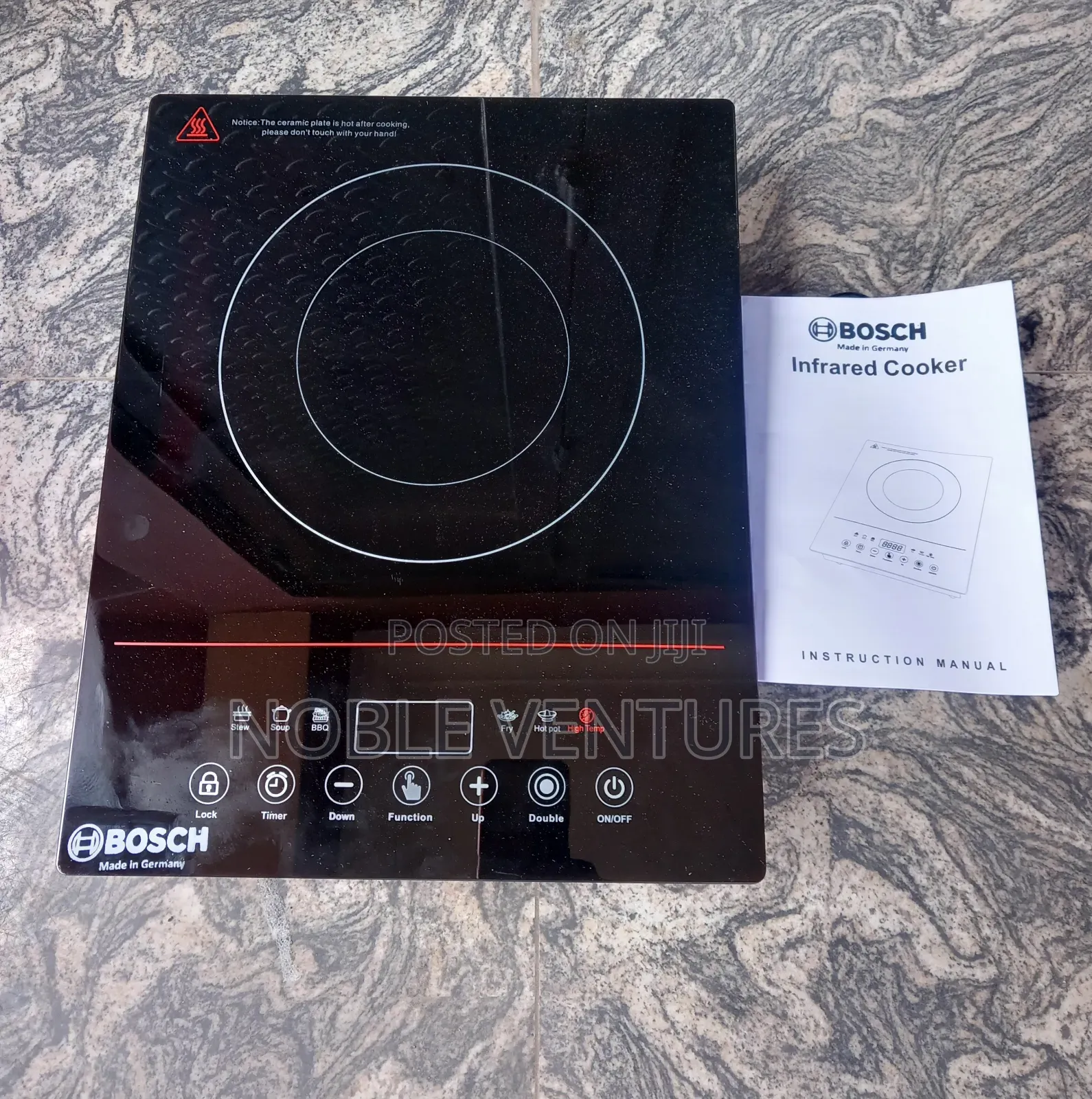 Bosch 2000w Built-in Infrared Electric Cooker 100%Copper