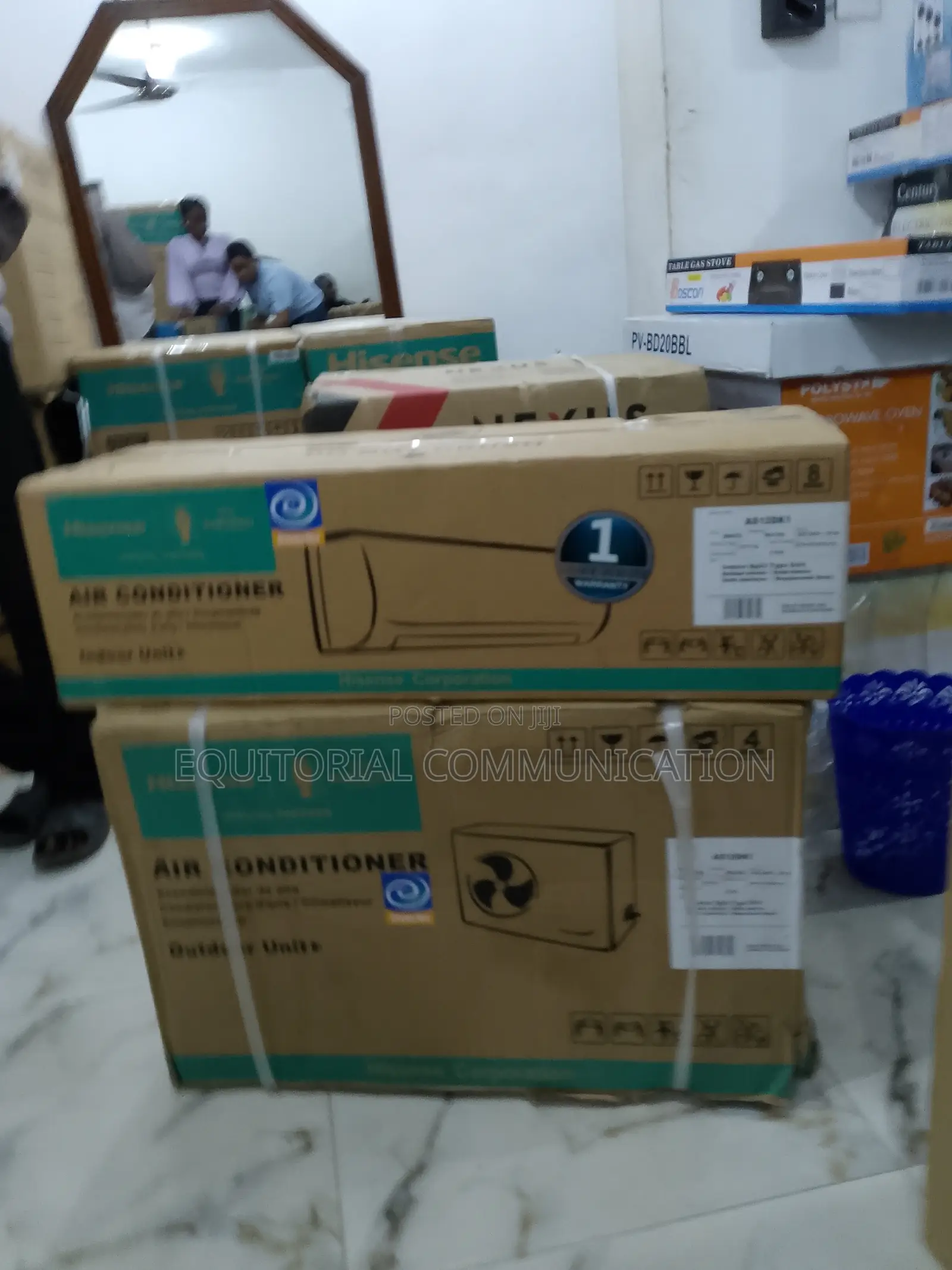 1.5hp Quick Cool Split Unit Hisense Inverter AC