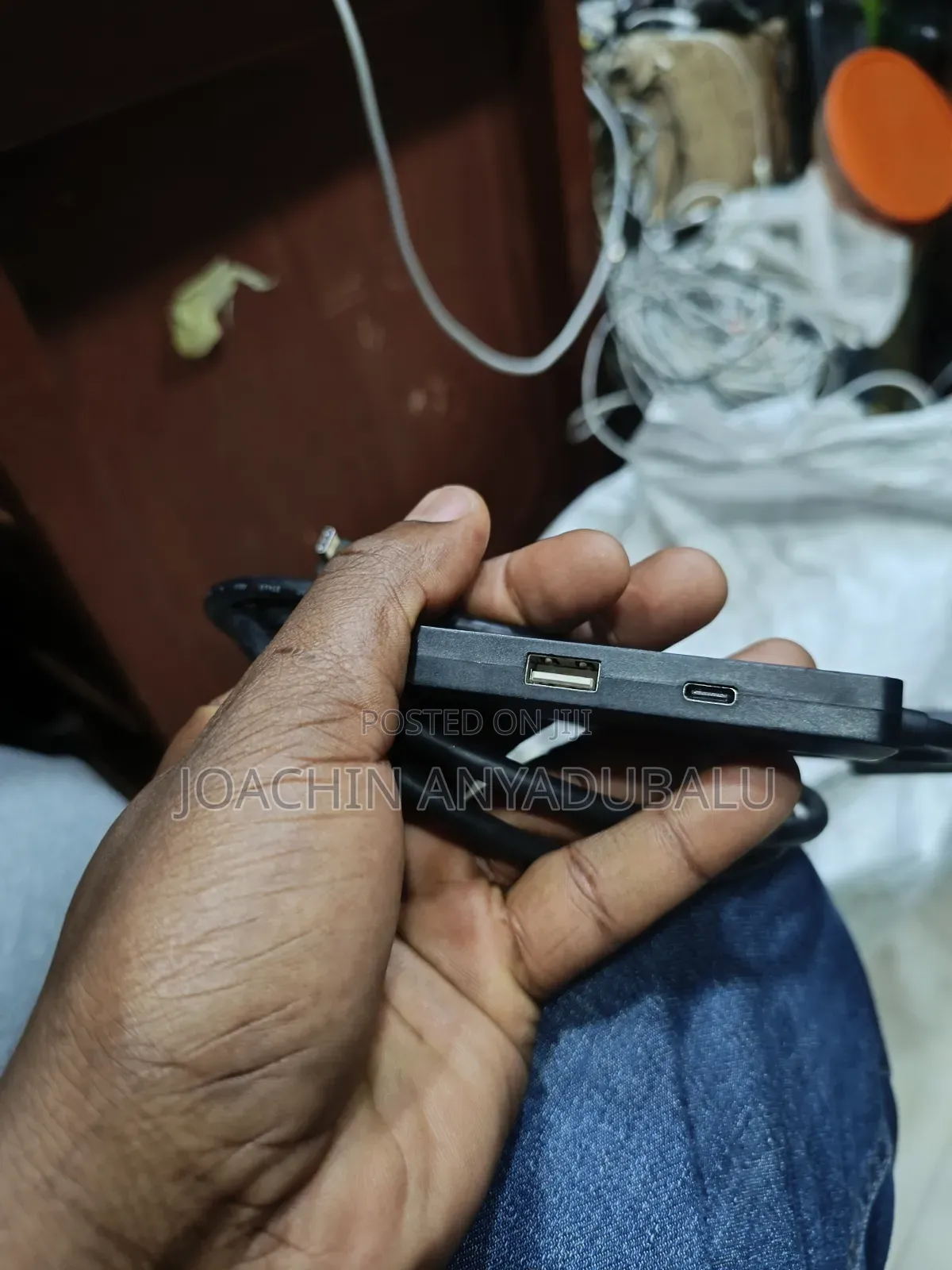 Display Port To Type-c Adapter + Extra USB And Type-c Port &