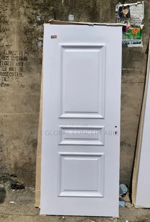 3 Panel White WPC Water Resistant Doors