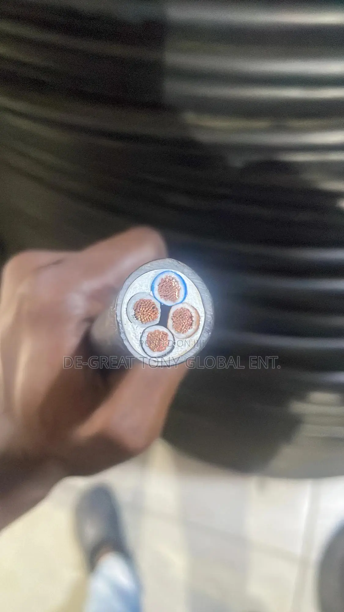 10mm X 4core Flexible Cable