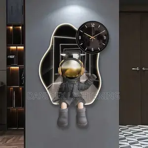 Modern Decorative Wall Clock Home Fashion Astronaut Creative
