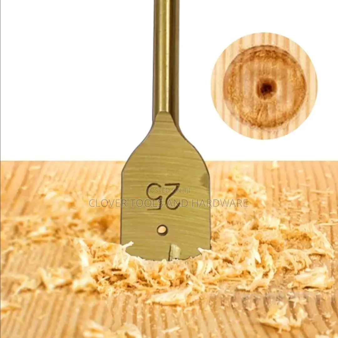 6pcs Hex Shank Spade Bits Flat Boring Bit Wood Drill Bit