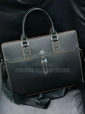 Hermes Quality Luxury Genuine Leather Laptop Bag