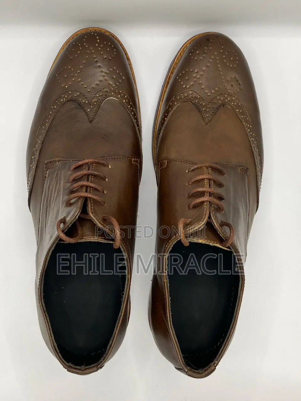 Brown Brogues Handmade