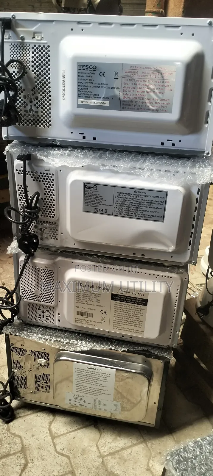 Different Neatly UK Used Microwaves