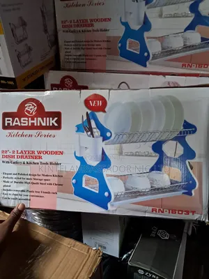 Rashnik 2 Layer Wooden Dish Rack