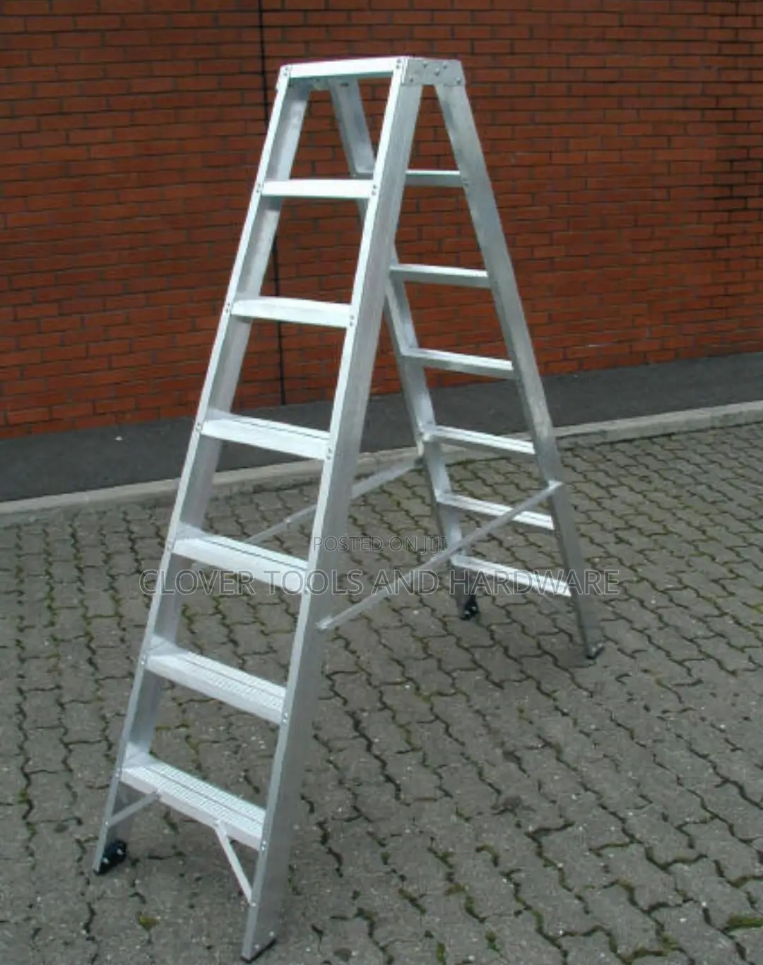 5 Step Ladder With Handrails, Folding Step Stool
