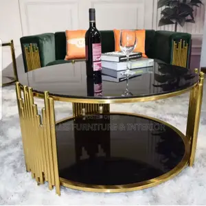 Center Table With Side Stools