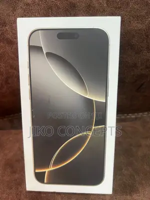 New Apple iPhone 16 Pro Max 256 GB White